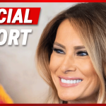 First Lady Honors Independence Day in American Designer Dress During Historic Bill Signing